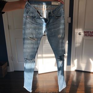 Rag and bone ripped jeans